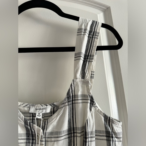 NWT Weekend Los Angeles Plaid Button Down Dress - Size Medium - Picture 2 of 4